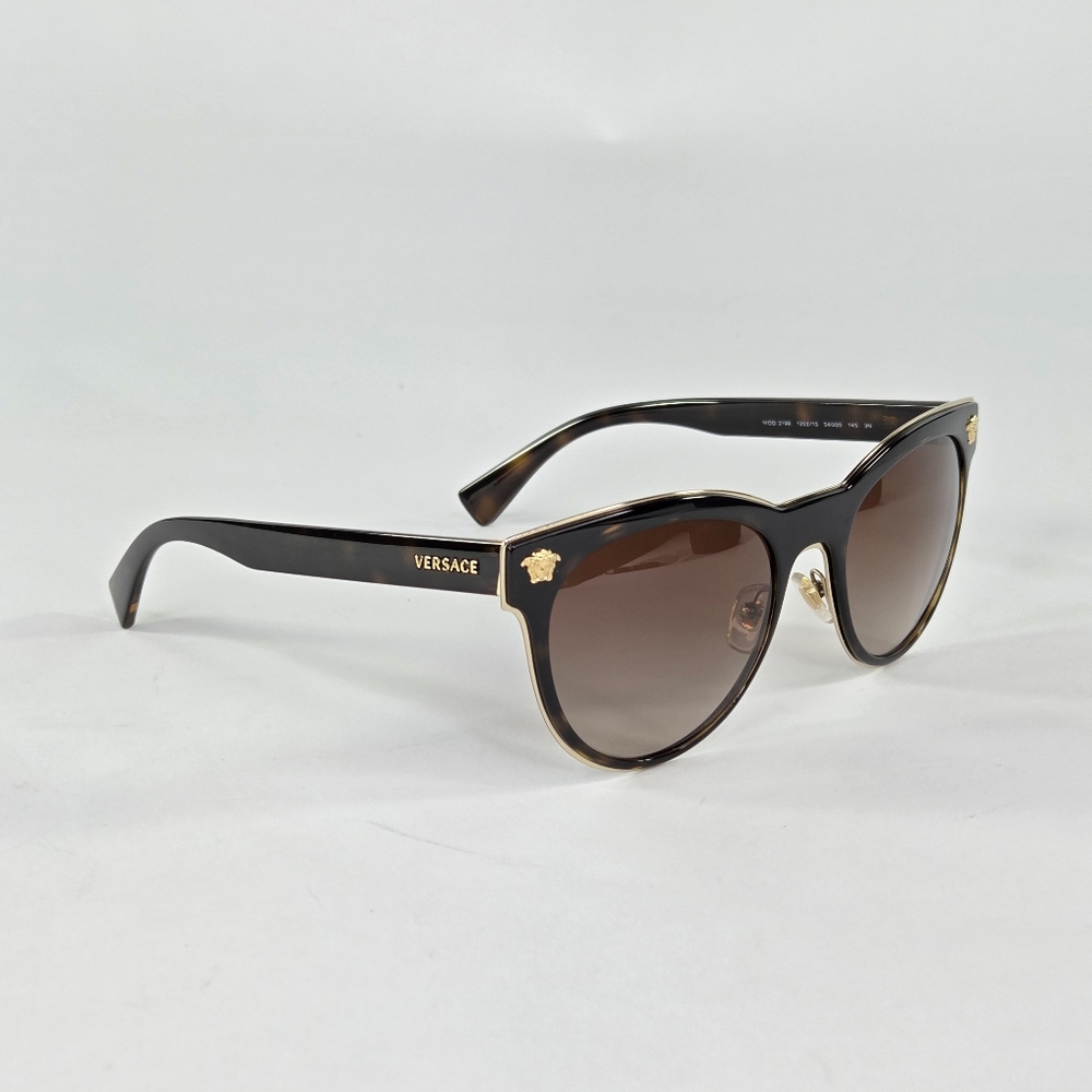 VERSACE VE2198 125213 DARK HAVANA BROWN GRADIENT 54 mm Women's Sunglasses